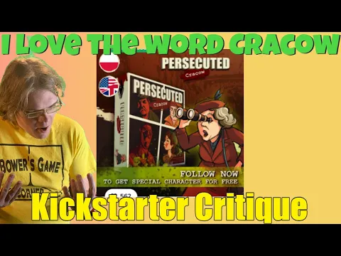 Persecuted: Cracow - Gamefound Indie Title!? - Kickstarter Critique Review
