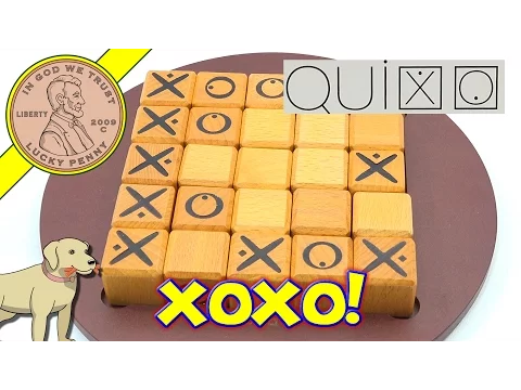 Quixo, Simple But Not Simplistic Family Game Of X's & O's