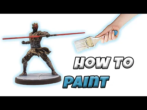 STAR WARS SHATTERPOINT: LORD MAUL | How to Paint Tutorial