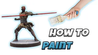 STAR WARS SHATTERPOINT: LORD MAUL | How to Paint Tutorial