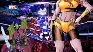 Stitch Incoming : Marvel Champions Custom Content Hulkling (by Kajislav) vs Giganta (by ES)