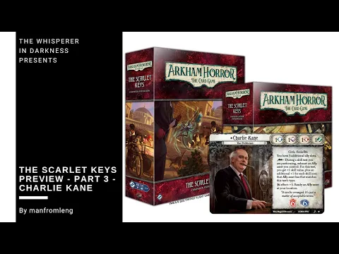 The Whisperer in Darkness - The Scarlet Keys Charlie Kane Preview