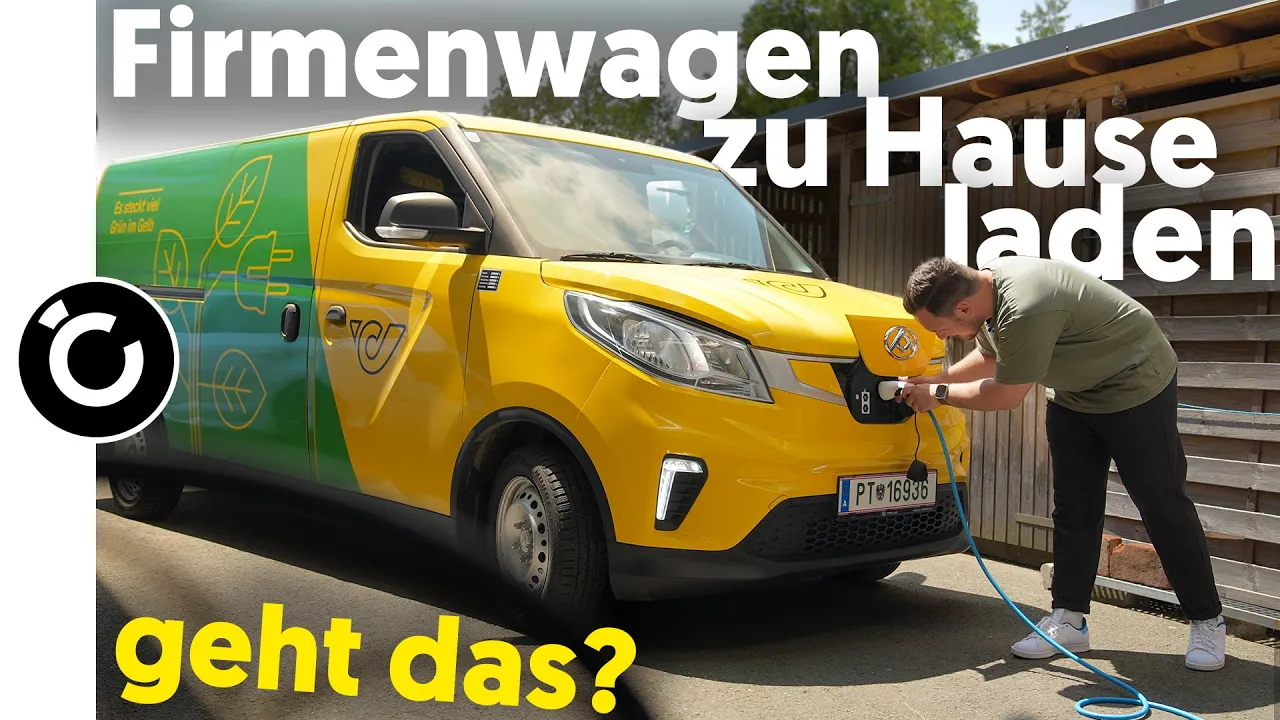 Die Post lädt ihre Autos beim Mitarbeiter zu Hause - wie geht das?