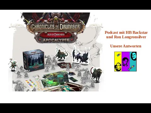 Podcast mit Ron und HB Backstar: Unsere Antworten und Einschätzungen zu Chronicles of Drunagor
