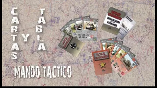 Tactical Commander - Cartas de Unidades, Cartas de Accion y Tabla de Registro