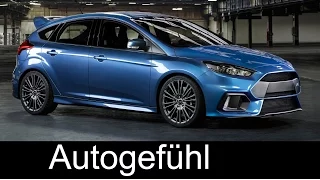 Neuer Ford Focus RS 2016 4x4 Weltpremiere in Köln mit Interview - Autogefühl