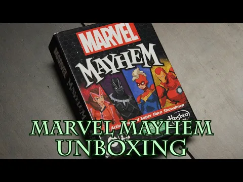 Marvel Mayhem Unboxing