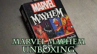 Marvel Mayhem Unboxing