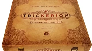 Boardgame Night ; We play Trickerion : Legends of illusion