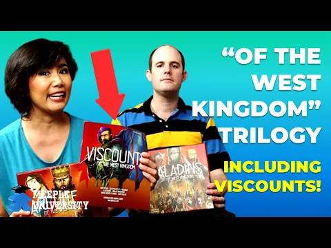 Viscounts, Paladins and Architects of the West Kingdom Board Game - Comparison and Discussion