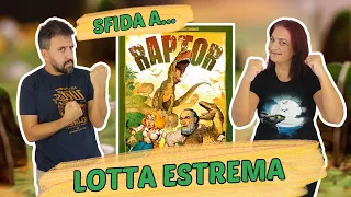 Raptor Partita Completa al Gioco da Tavolo in cui i dinosauri lottano per la libertà!