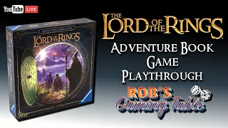 The Lord of the Rings Adventure Book Game Playthrough