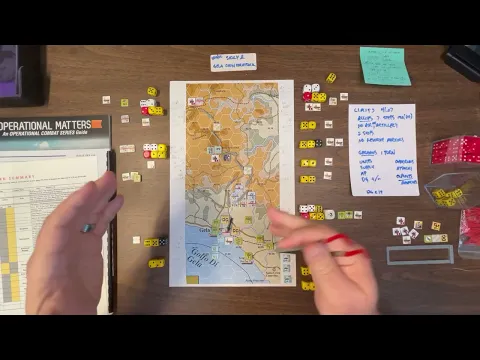 Sicily II - Gela Counterattack (Hello OCS World) #ww2 #wargaming