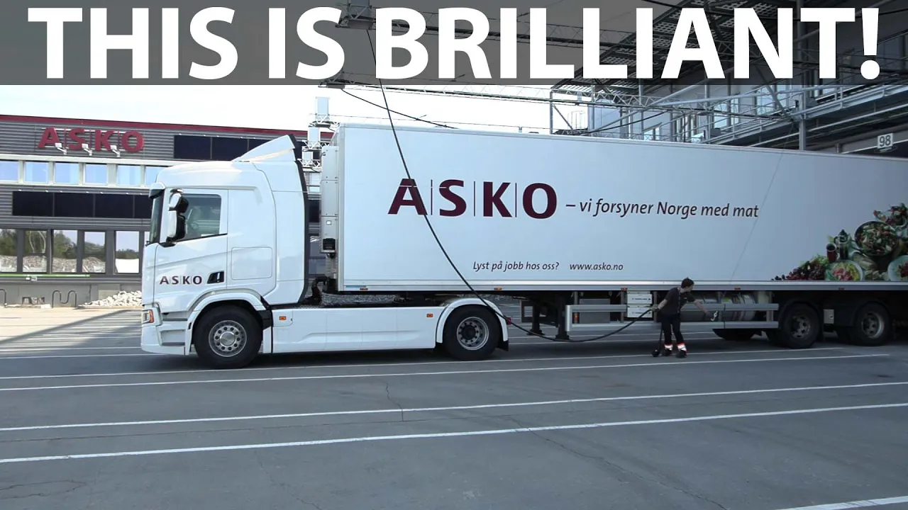 Visiting Asko Hedmark's electric trucks, 400 kW Kempower and solar panels