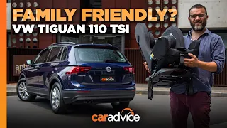 Volkswagen Tiguan 110 TSI Trendline review 2020: Is it family friendly? | CarAdvice