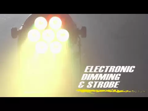 Miniature de la vidéo du produit pour Martin Rush PAR 1 RGBW 7 x 10 watts LED Par Can