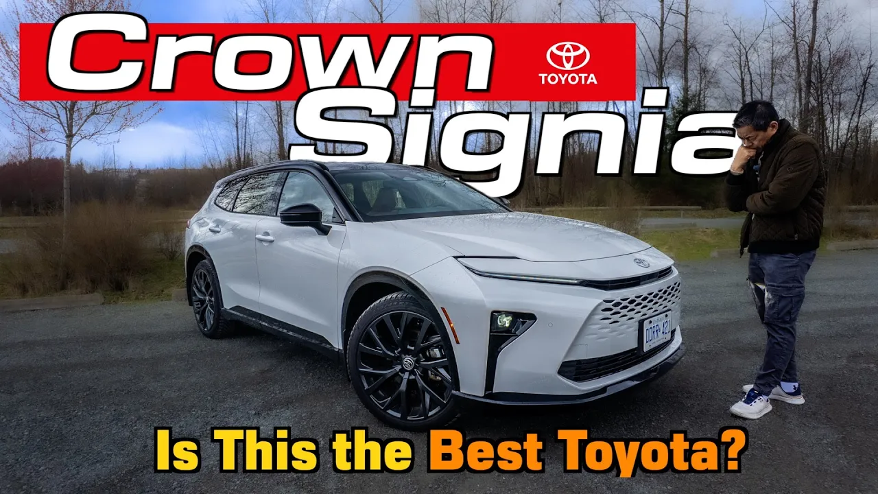2025 Toyota Crown Signia Hybrid Review – The BEST Toyota Yet? Lexus Style Without the Price!