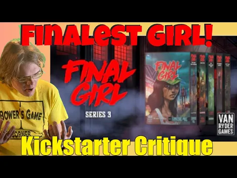 Final Girl Series 3 - Kickstarter Critique Review