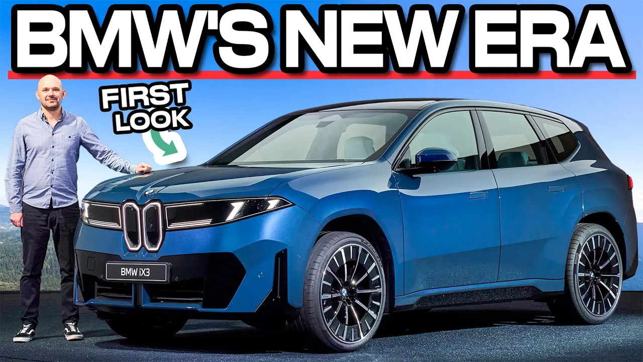 805km range from BMW’s radical Tesla rival (BMW iX3 2026 Walkaround)
