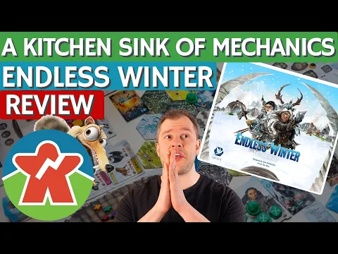 Endless Winter - Board Game Review - The Kitchen Sink of Mechanics