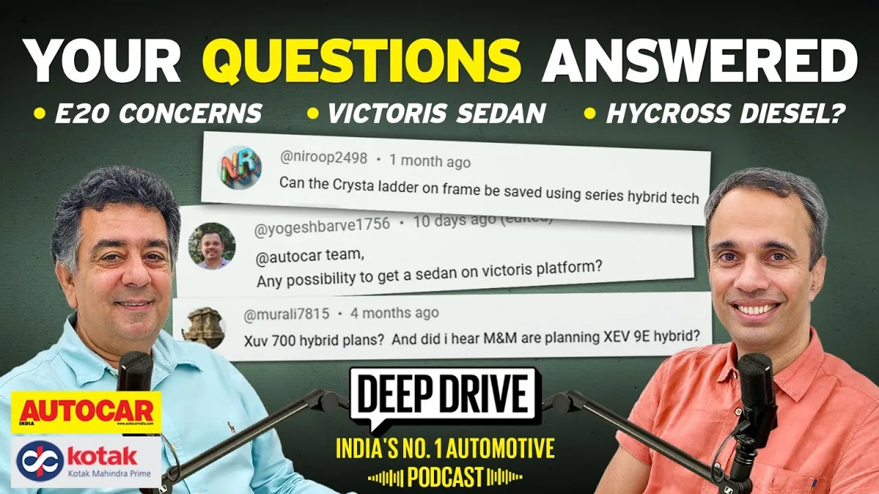 Ethanol fuel mileage drop, future Maruti hybrids & more | Deep Drive Podcast Ep. 84 | Autocar India