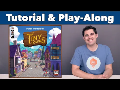 Tiny Towns Play-Along Tutorial & Playthrough- JonGetsGames