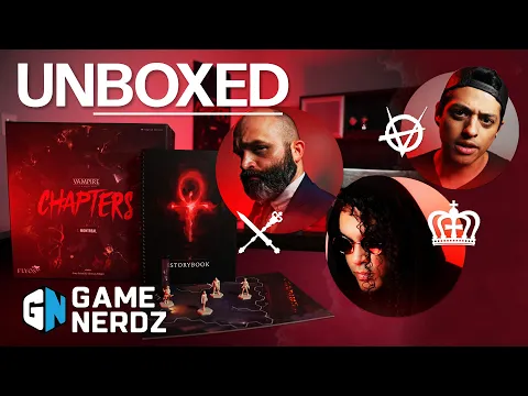 Vampire: The Masquerade - CHAPTERS Unboxing