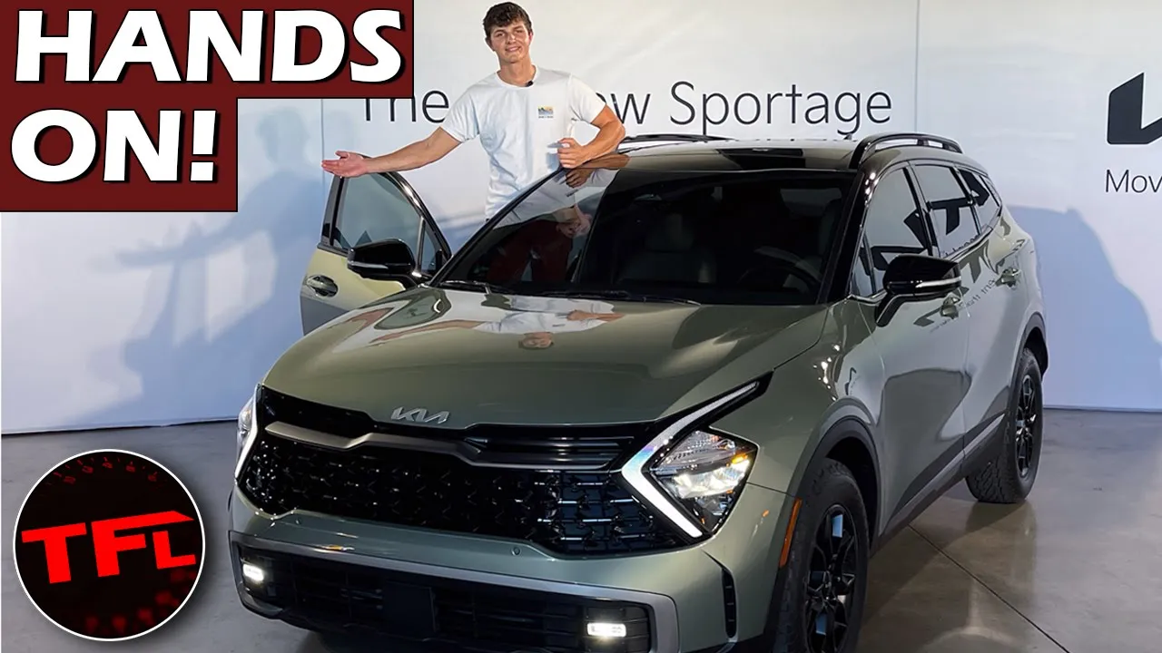 Cool or Crap: What Do You Think Of The 2023 Kia Sportage's Futuristic Design?