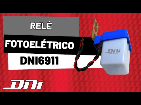 Fotocélula para Ligar/desligar Dispositivos Iluminação 6A Bivolt 6911 DNI