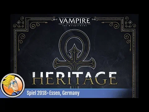 Vampire: The Masquerade – Heritage — game preview at SPIEL '18