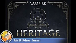 Vampire: The Masquerade – Heritage — game preview at SPIEL '18