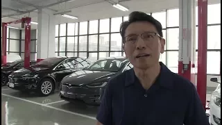 Tesla unofficial service center in Bangkok