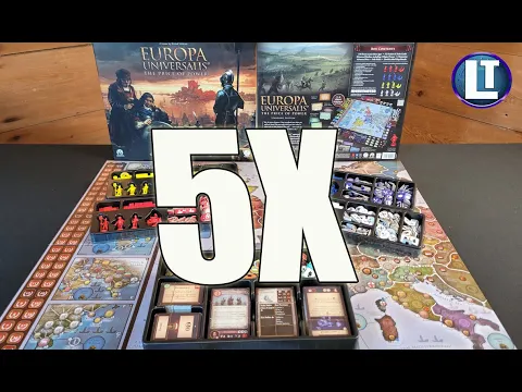 What is a 5X Board Game? Europa Universalis: The Price of Power