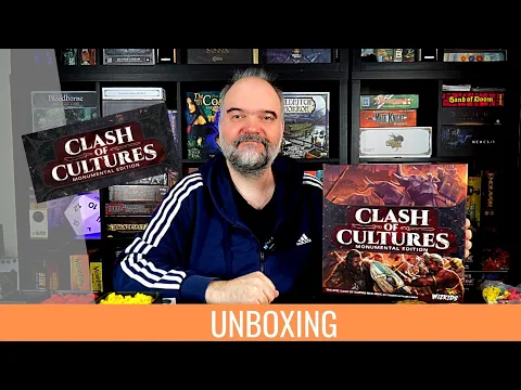 Unboxing Clash of Cultures: Monumental Edition (Greek)