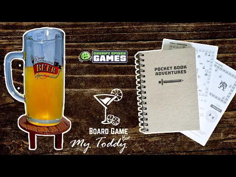 My Toddy | Board Game Bar for "Pocket Book Adventures"