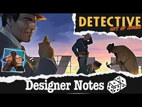 Detective City of Angels - Heists & Heartbreak reveal with Designer Evan Derrick Essen Spiel 2024