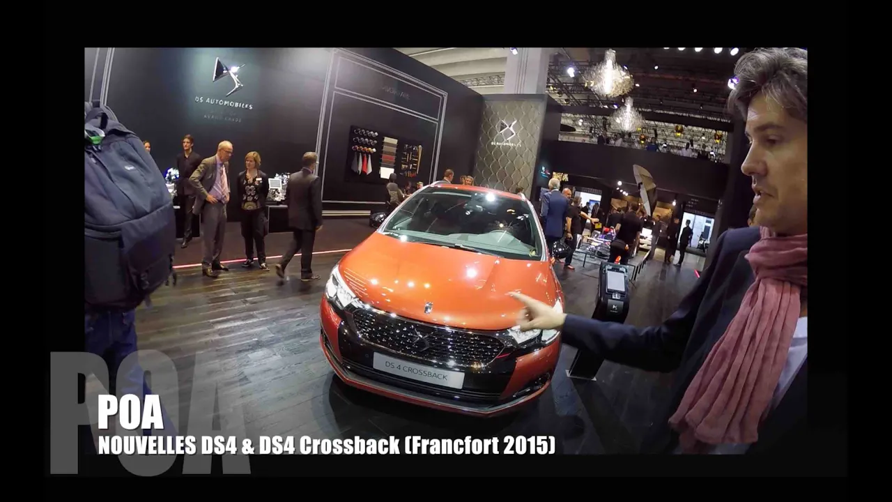 Nouvelle DS4 et DS4 Crossback (Francfort 2015)