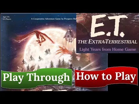 E.T. The Extra-Terrestrial: Light Years From Home Game - Play Through & How To Play