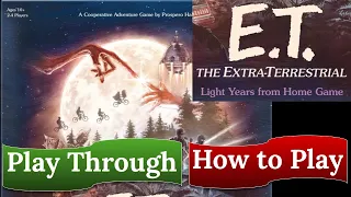 E.T. The Extra-Terrestrial: Light Years From Home Game - Play Through & How To Play