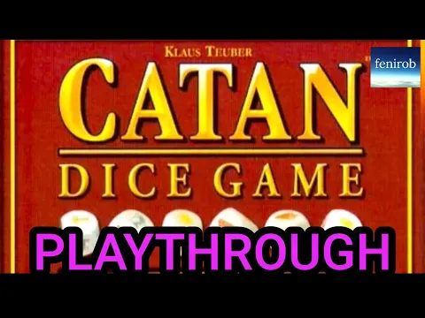 Catan Dice Game | Playthrough (Island 2)