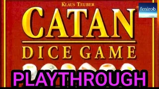 Catan Dice Game | Playthrough (Island 2)