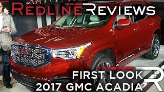 2017 GMC Acadia – Redline: First Look – 2016 Detroit Auto Show