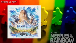 All the Games with Steph: Keystone: North America Coastal Expansion Second Edition - Teach