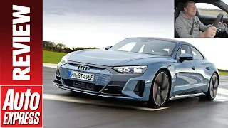 2021 Audi e-tron GT review: see how fast Audi's Tesla rival gets from 0-150mph