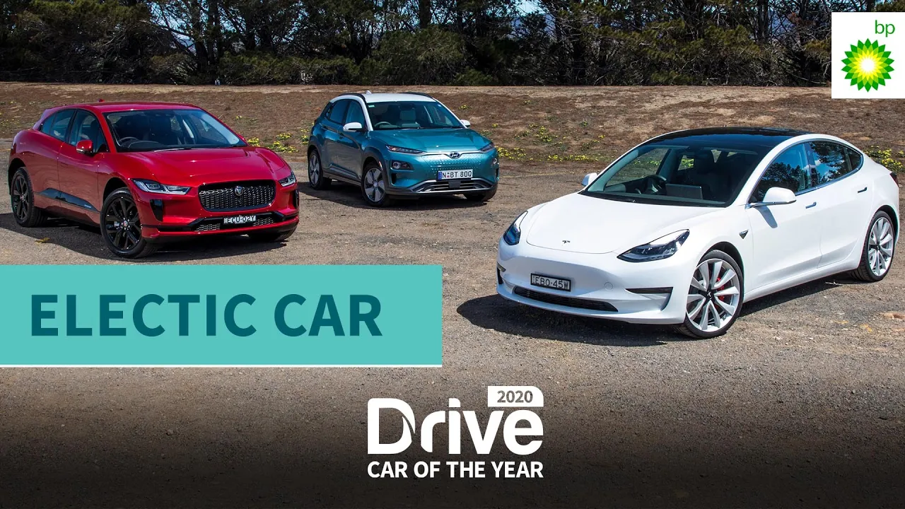 2020 Best Electric Car: Tesla Model 3, Hyundai Kona, Jaguar I-Pace | 2020 Drive Car of the Year