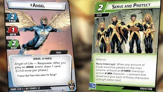 Angel vs Expert Tower Defense - Serve and Protect Build Marvel Champions Live Replay