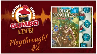Dice Conquest - playthrough 2p