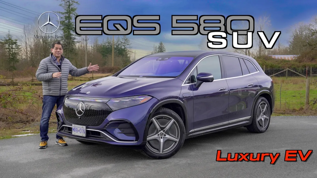 2023 Mercedes EQS 580  SUV - It's a Rocket SPA on 4 Wheels