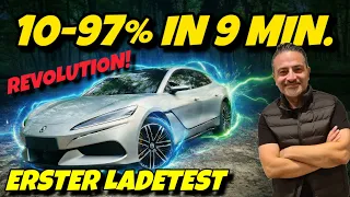 Vollgeladen in 9 Minuten! Denza Z9 GT Flash Charging. Die Revolution an der Ladesäule.