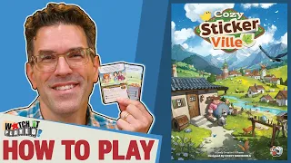 Cozy Stickerville - How To Play